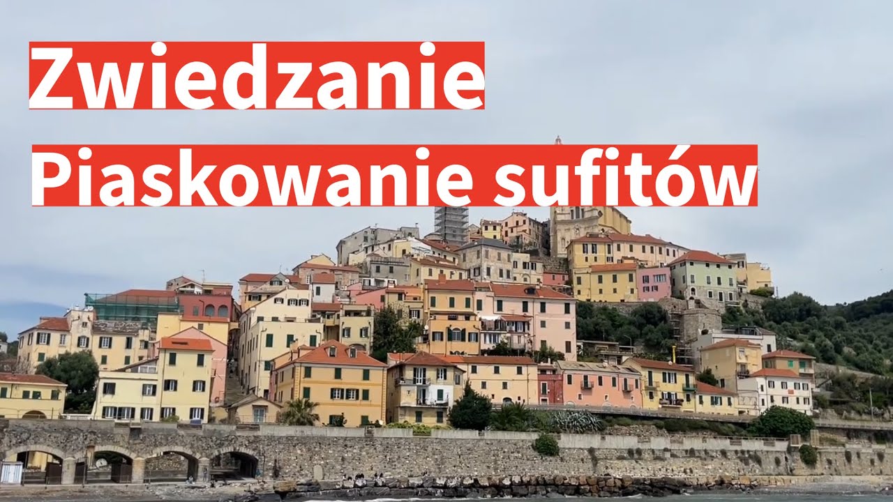 #8 Piaskiwanie sufitów w naszym 🇮🇹 domu i wycieczka nad morze.