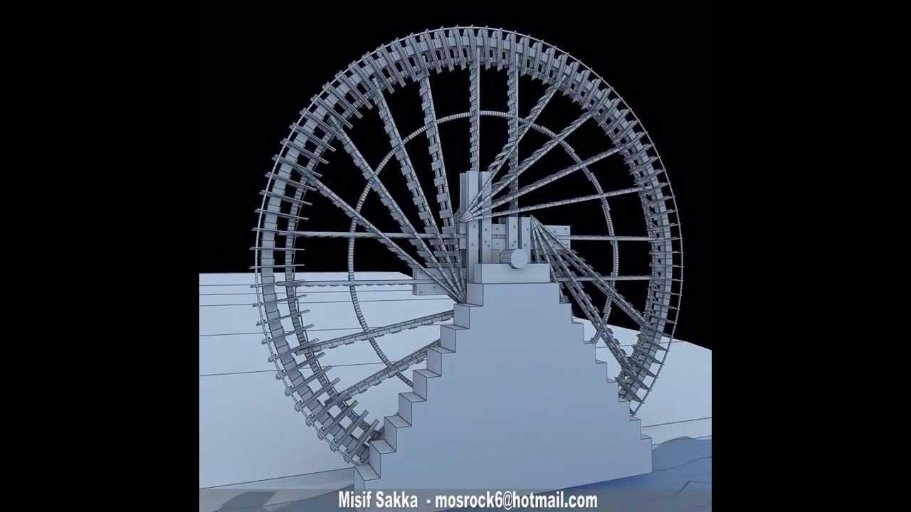Water wheel -الناعورة