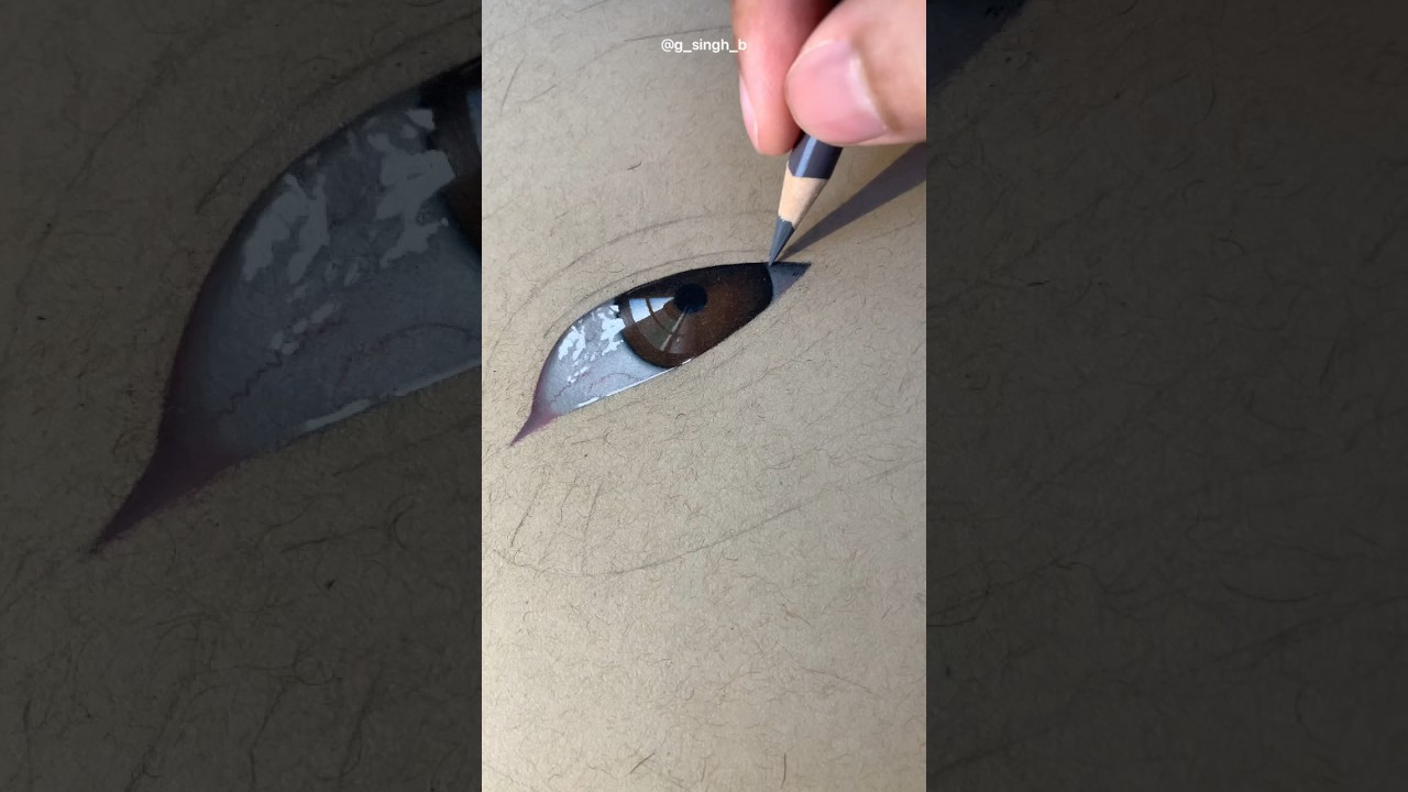 These Eyes are Drawn #art #drawing #hyperrealism #drawingprocess