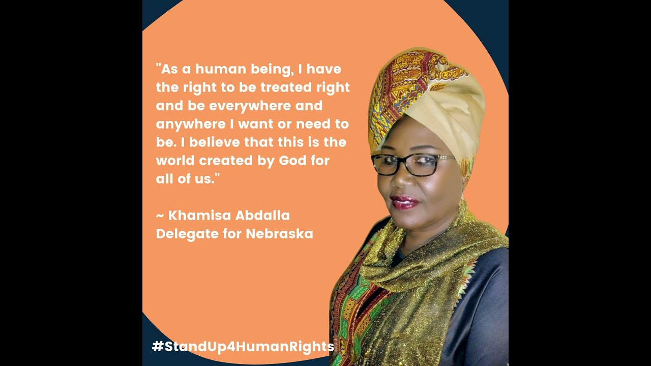 Refugee Congress - Khamisa Abdalla - Human Rights