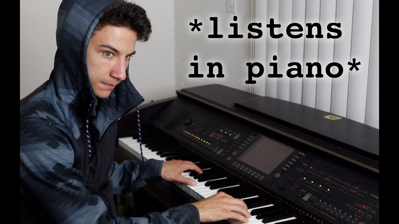 Why you can't tell pianists anything
