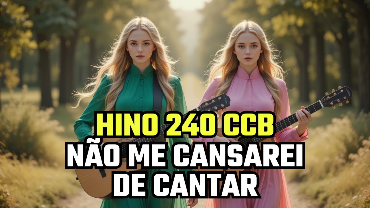 Hino 240 CCB - Não me Cansarei de Cantar