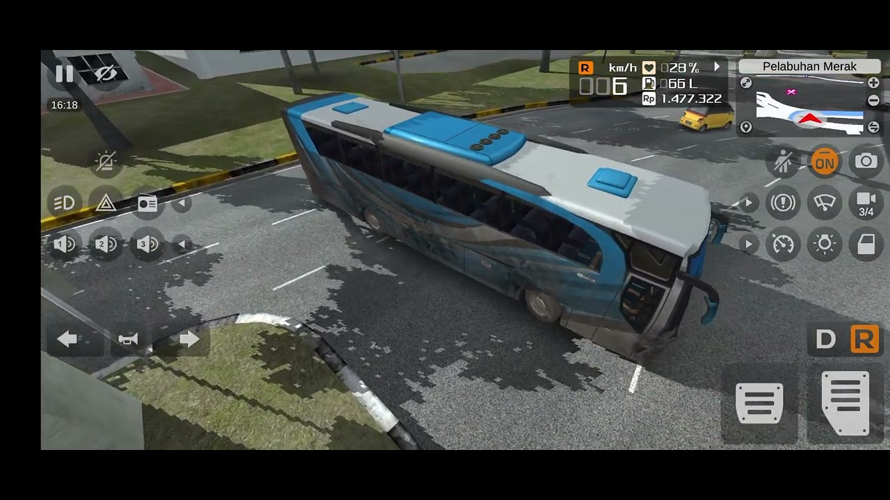 Bus simulator driving game video best video Meghalaya to imphal trip