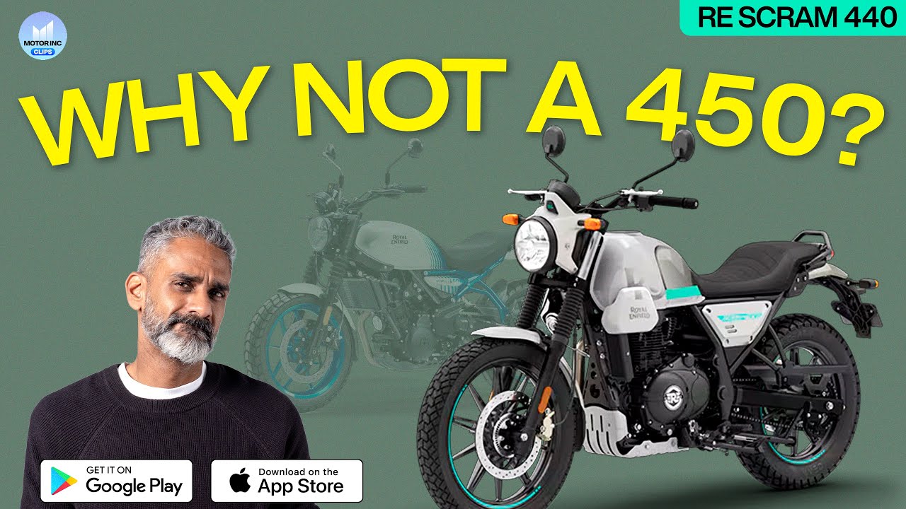 Why didn't Royal Enfield make it Scram 450? | #MotorIncClips