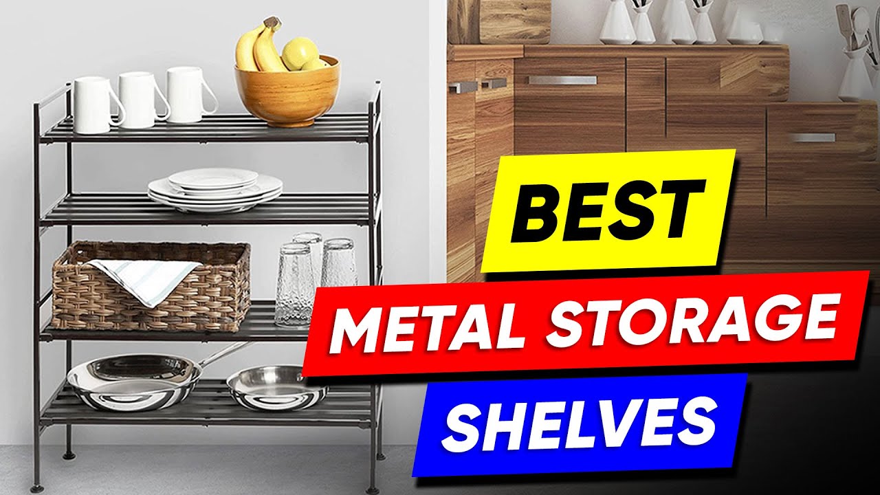 Top 5 Metal Storage Shelves in 2026👌