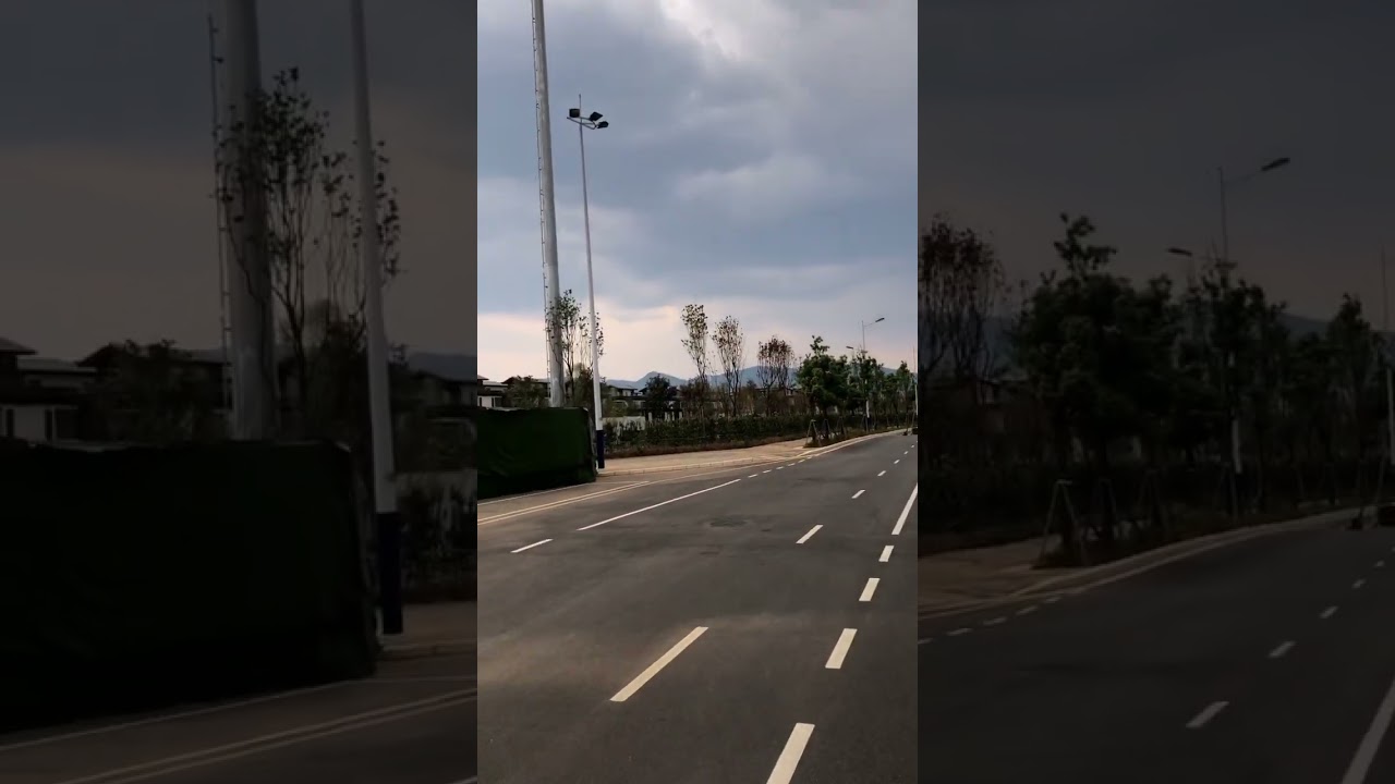 在滇池边滑板🛹是一种神的体验，一直梦想能来昆明滑路冲，今天愿望达成，草海湿地隧道公园就是个天然滑板场，路好，人少车少，简直爱翻了😑