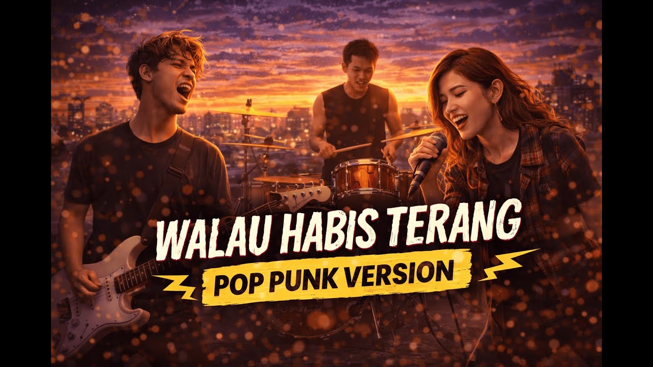 WALAU HABIS TERANG - (Pop Punk Cover) High Energy Nostalgia! ⚡🎸