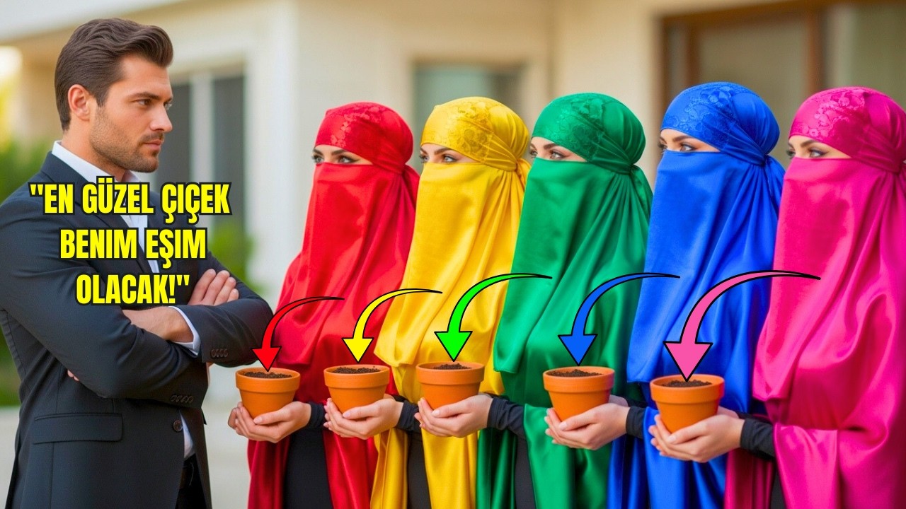 MİLYONER, 5 KADINA 5 ÇİÇEK SAKSISI VERDİ - EN GÜZEL ÇİÇEĞİ YETİŞTİRENLERDEN BİRİ BENİMLE EVLENECEK!