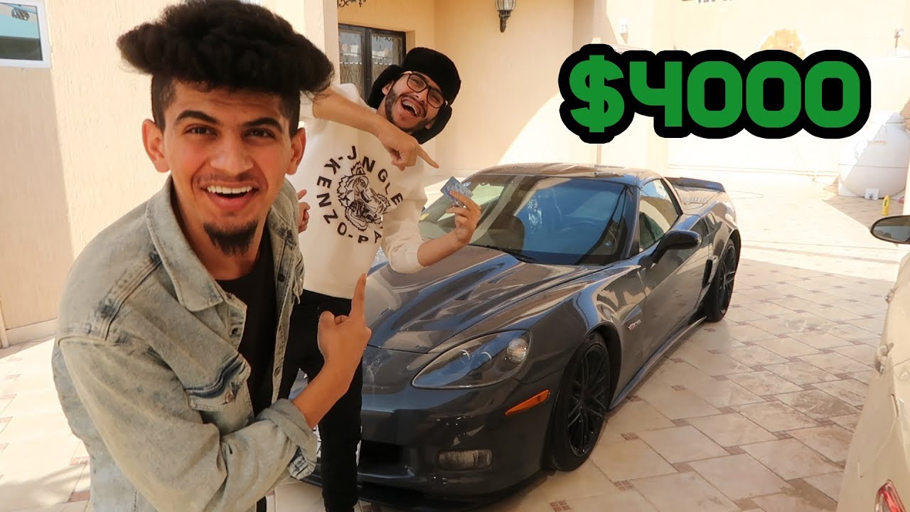 خبيت 4000ريال الي يلقاها ياخذها(داخل كورفت)!!!