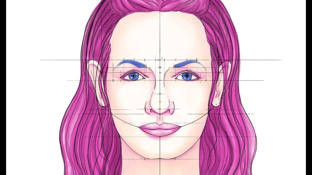Face 33 from “Faces” Sketch Collection Time-Lapse