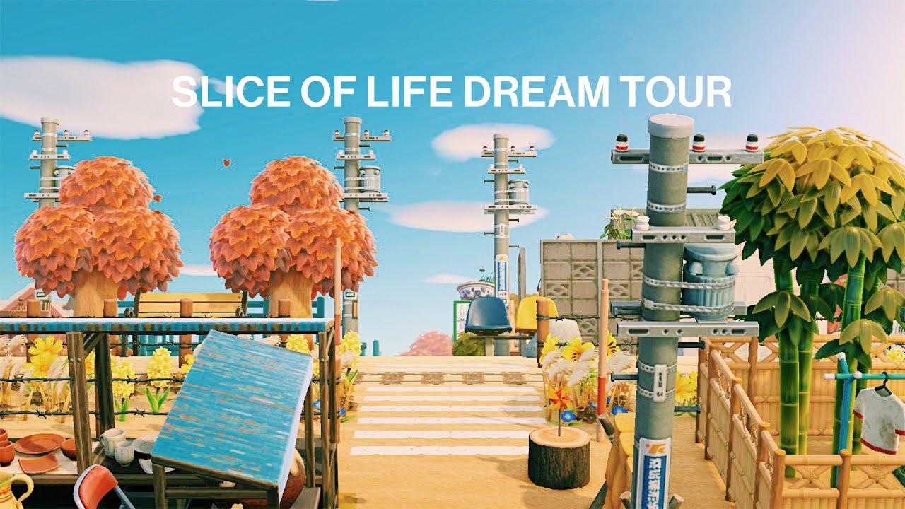 Japanese Slice Of Life Dream Address Tour // Animal Crossing New Horizons