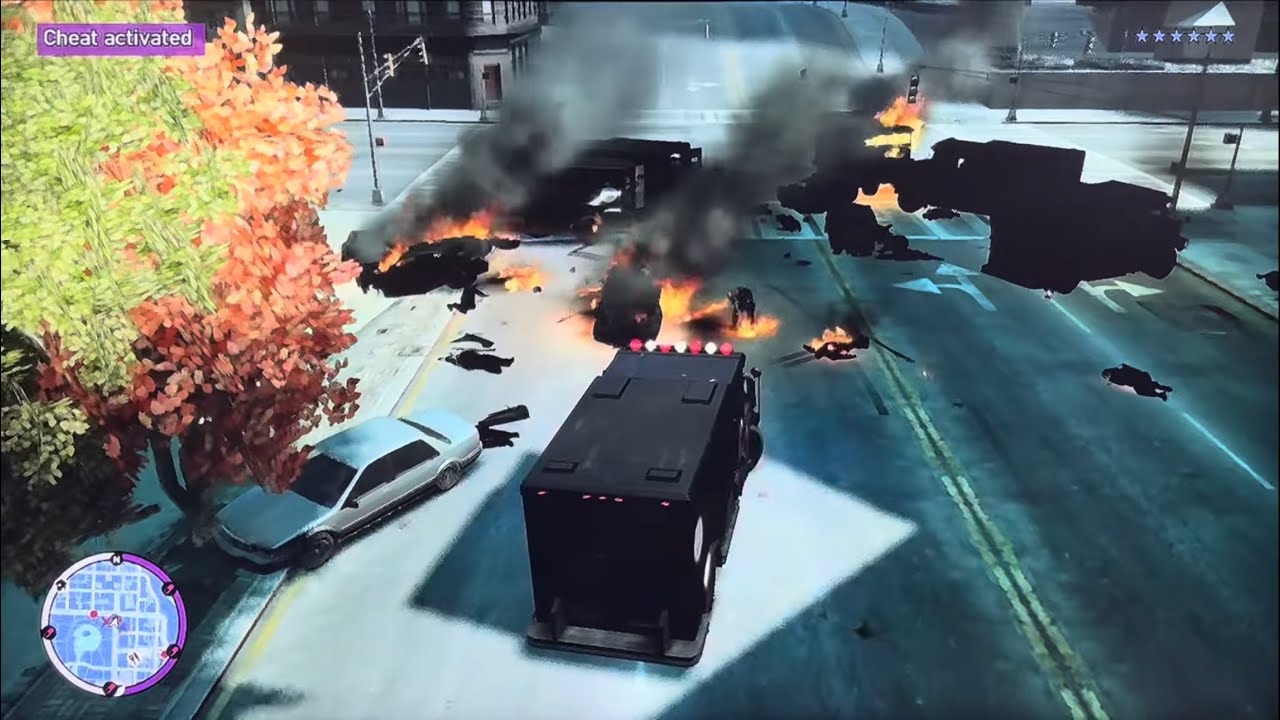 GTA TBOGT - Epic Shootout, Police Chase, and Killing Cops with Explosions + 6 Star Escape