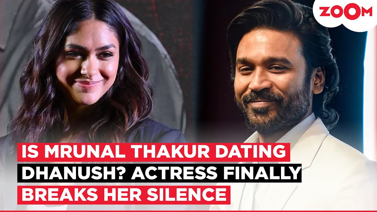 Mrunal Thakur finally BREAKS SILENCE on her dating rumours with Dhanush