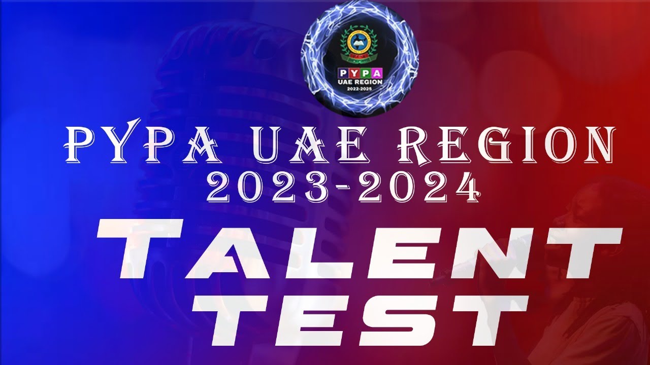 Live PYPA UAE Region | Talent Test | 2023 |