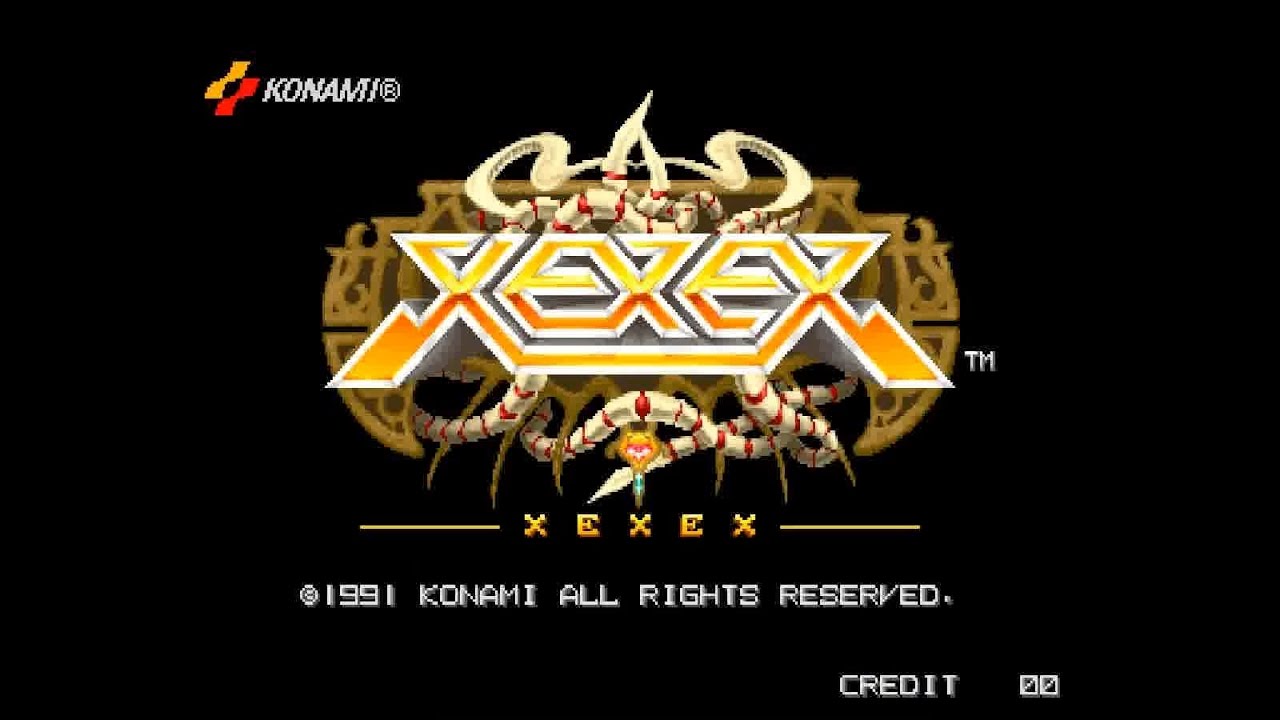 XEXEX - (ARCADE) - Konami 1991 - Gameplay All Stages Completed