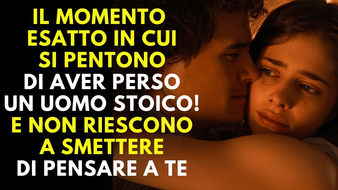 IL MOMENTO ESATTOIN CUISI PENTONODI AVER PERSOUN UOMOSTOICO —E NON RIESCONOA SMETTEREDI PENSAREA TE