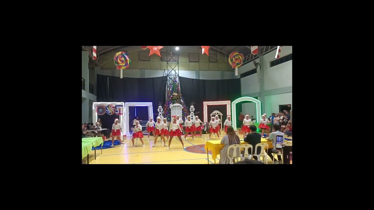 STL Sta. Maria station grand champion in christmas zumba dance competition 2025