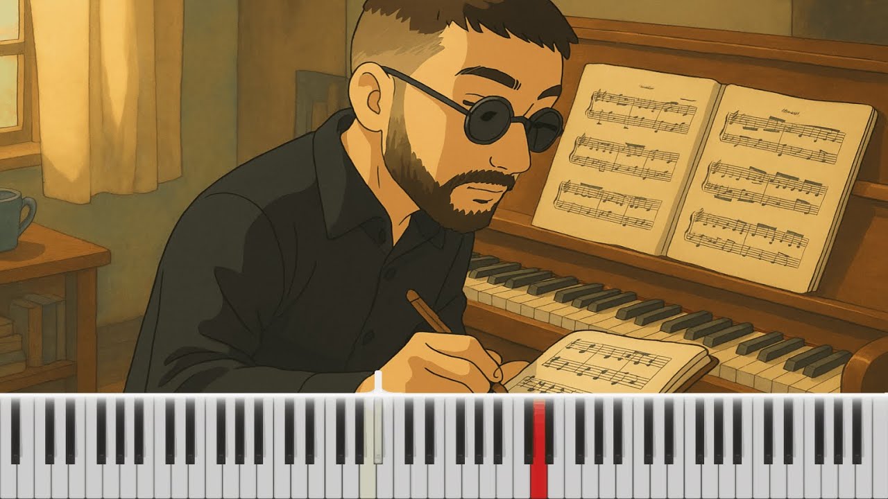 Sofiane Pamart - Journal Perso II [Piano Tutorial]