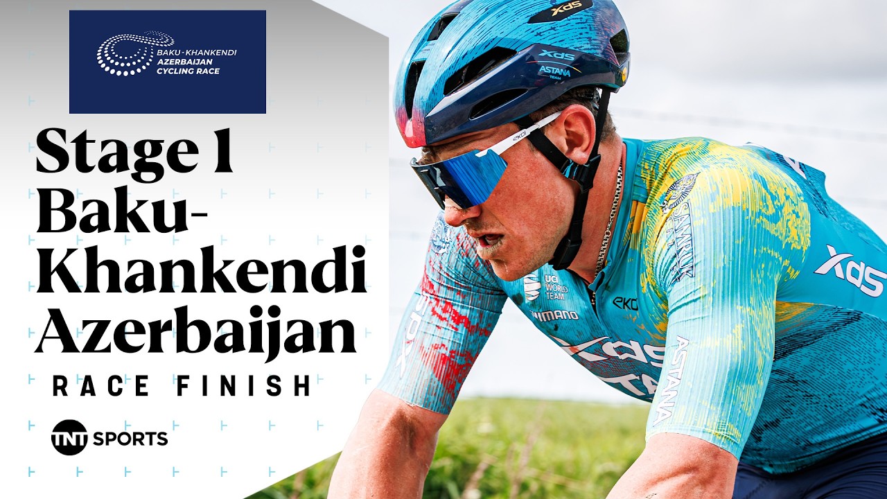 OFF TO A FLYER! 🤩 | 2026 Men's Baku-Khankendi Azerbaijan Stage 1 Final KM's | TNT Sports Cycling