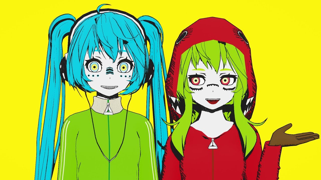 【MMD】 Matryoshka / マトリョシカ 【TDA GUMI / Miku】
