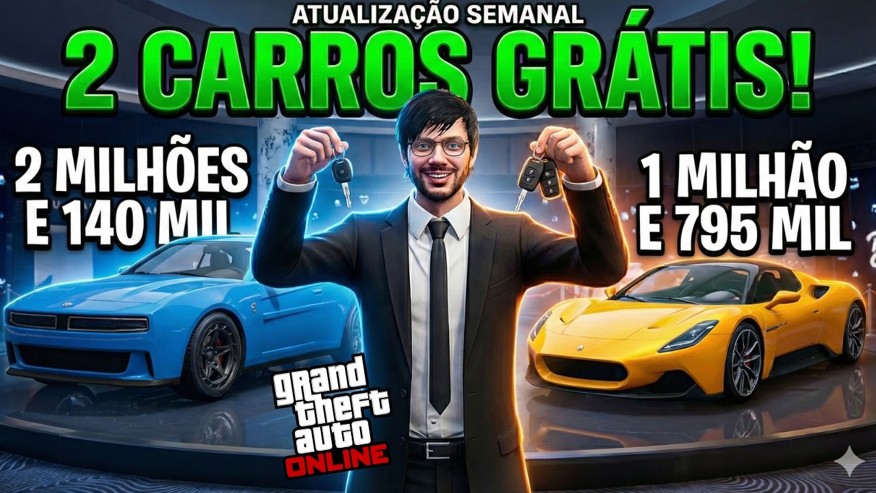ATUALIZAÇÃO SEMANAL GTA ONLINE SHOTARO 50% OFF + 4X SALÁRIO: A Semana do Dinheiro Fácil!
