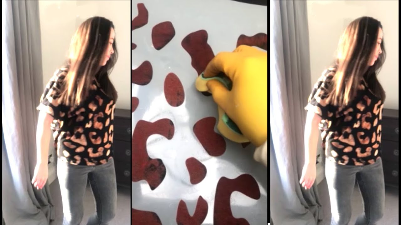 How to Bleach a T Shirt or any other Fabric Tutorial