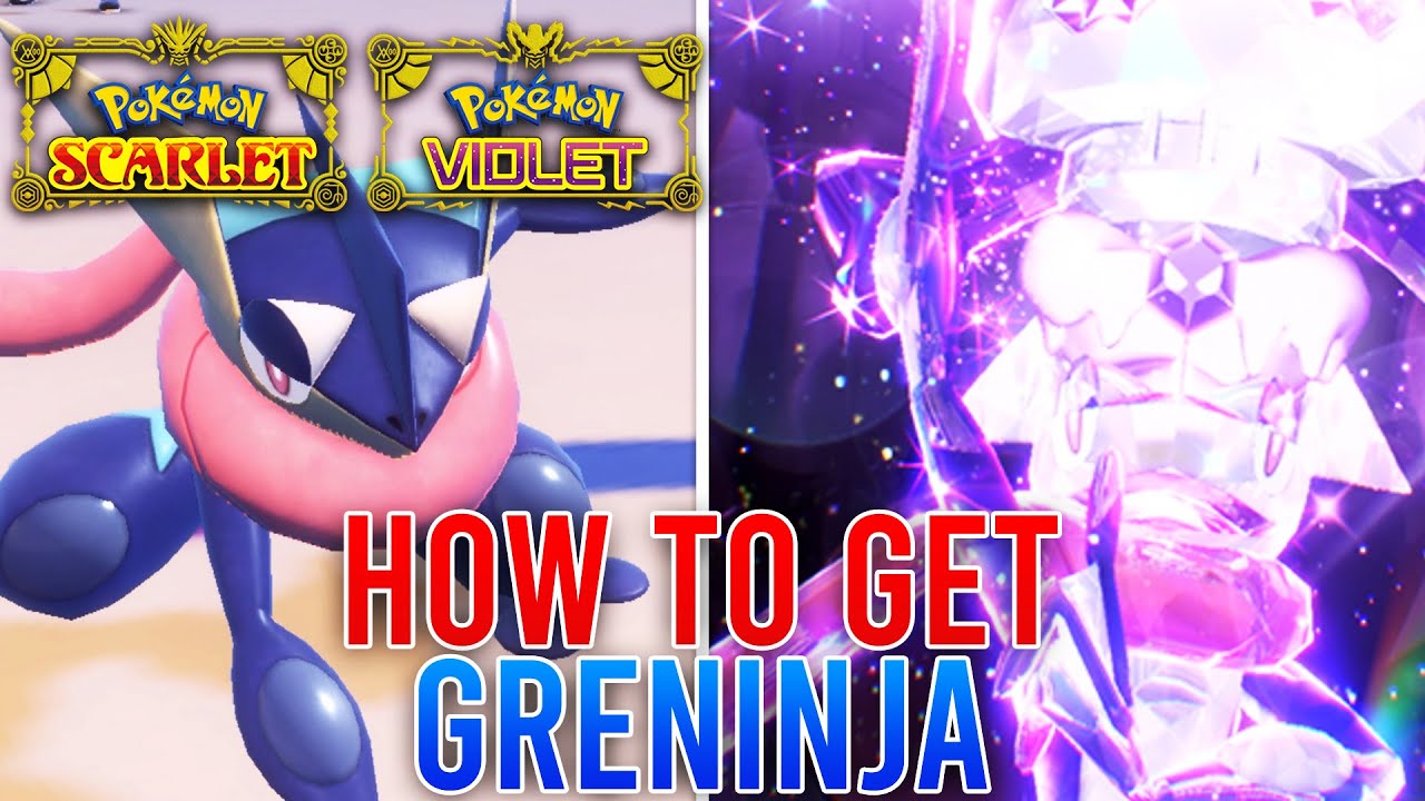 Pokemon Scarlet & Violet - How to get Greninja