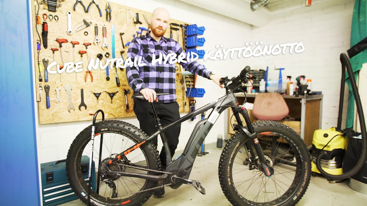 Cube Nutrail Hybrid s&auml;hk&ouml;l&auml;skipy&ouml;r&auml;n k&auml;ytt&ouml;&ouml;notto vuokratessa