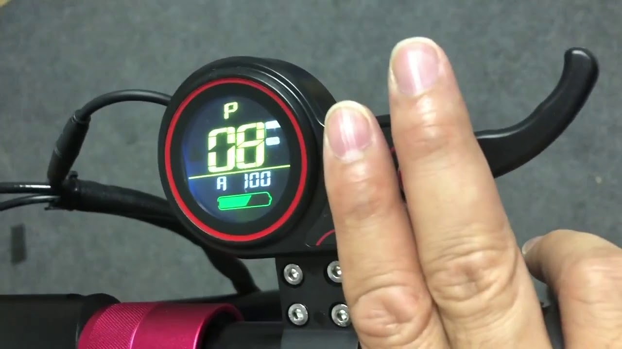 ZERO 10X Extreme e-Scooter LCD Settings | PET