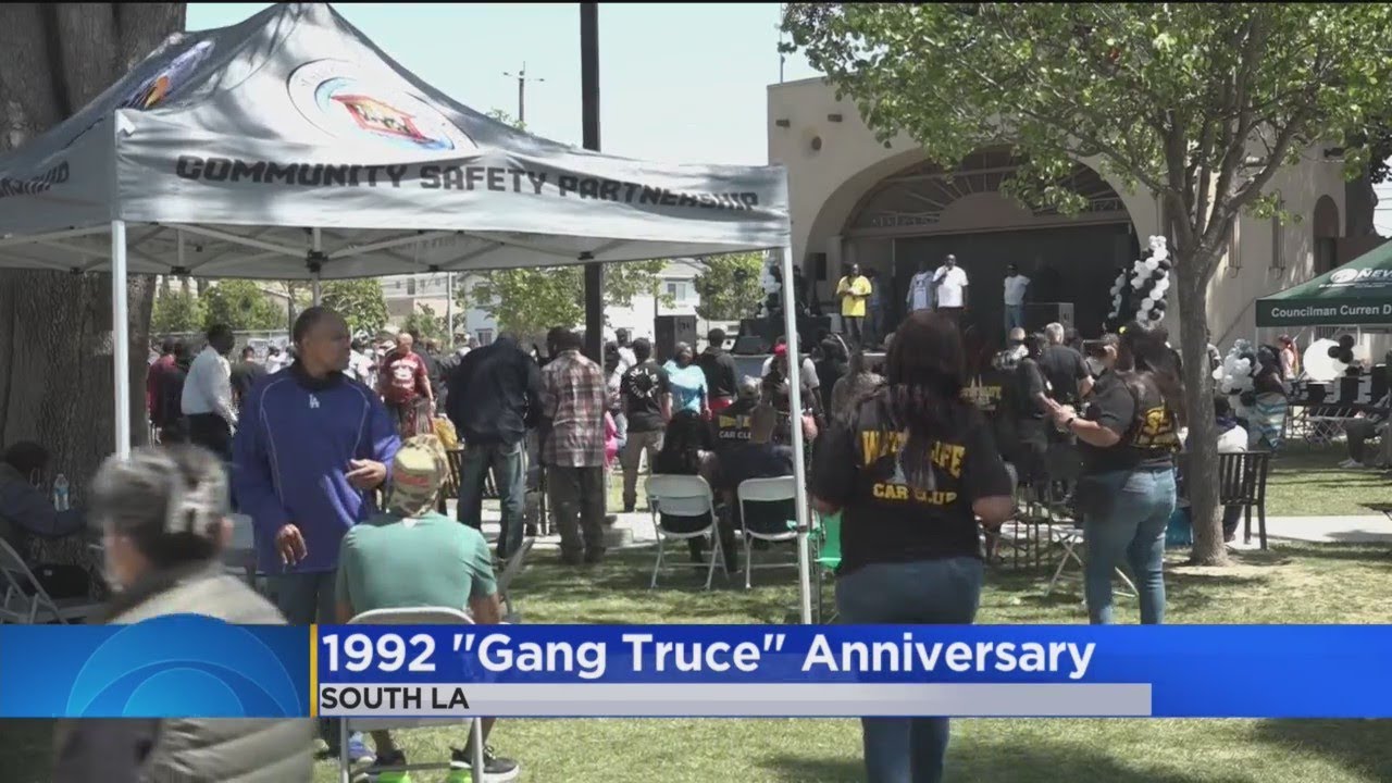 South LA celebrates 30th anniversary of 'Gang Truce'