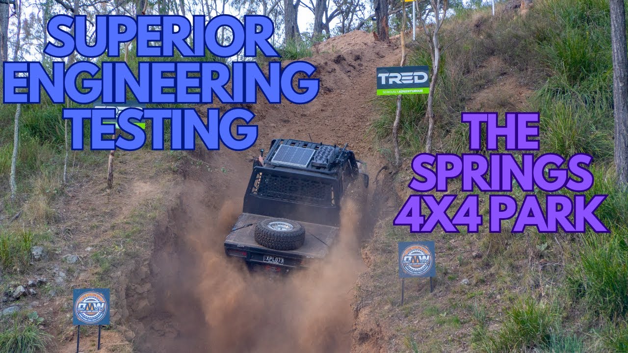 Testing the BEST suspension at the BEST place - THE SPRINGS 4X4 PARK!