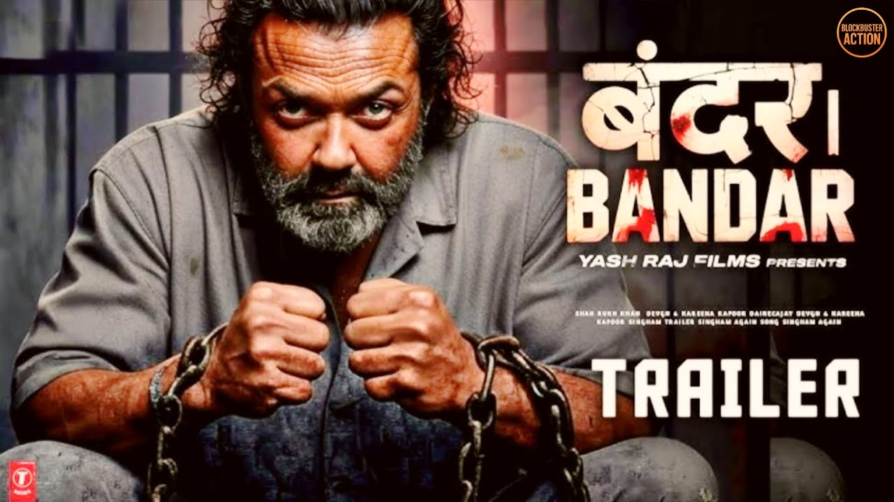BANDAR | Official Teaser | Bobby Deol | Sanya Malhotra | BANDAR Trailer Official New 