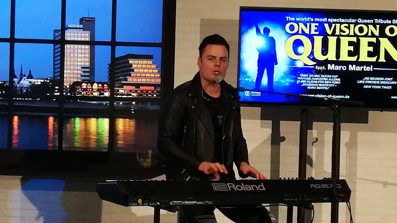 One Vision Of Queen - Marc Martel singt 