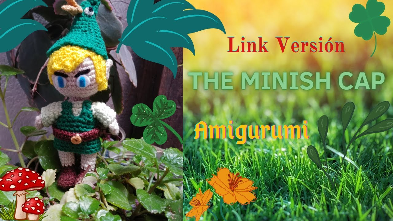 Link version The Legend of Zelda: Minish Cap | Tejido a crochet | Heylili
