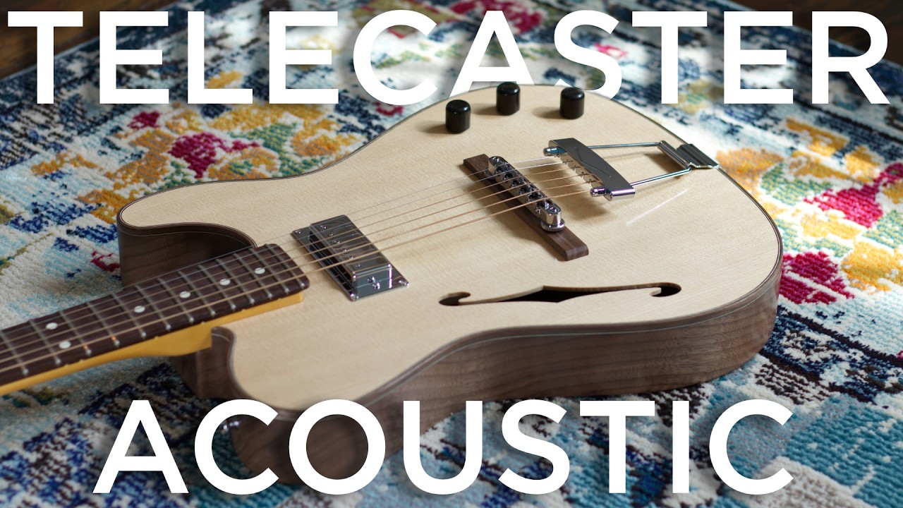 DIY Thinline Acoustasonic Telecaster Build