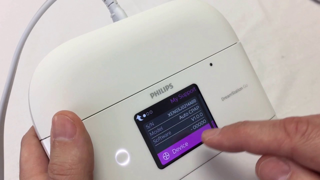 DreamStation Go Travel CPAP Touch Screen Review