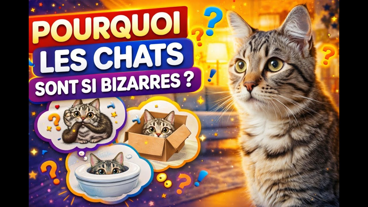 Pourquoi Les Chats Sont Si Bizarres ? 🐱(Ce que personne ne t’explique)