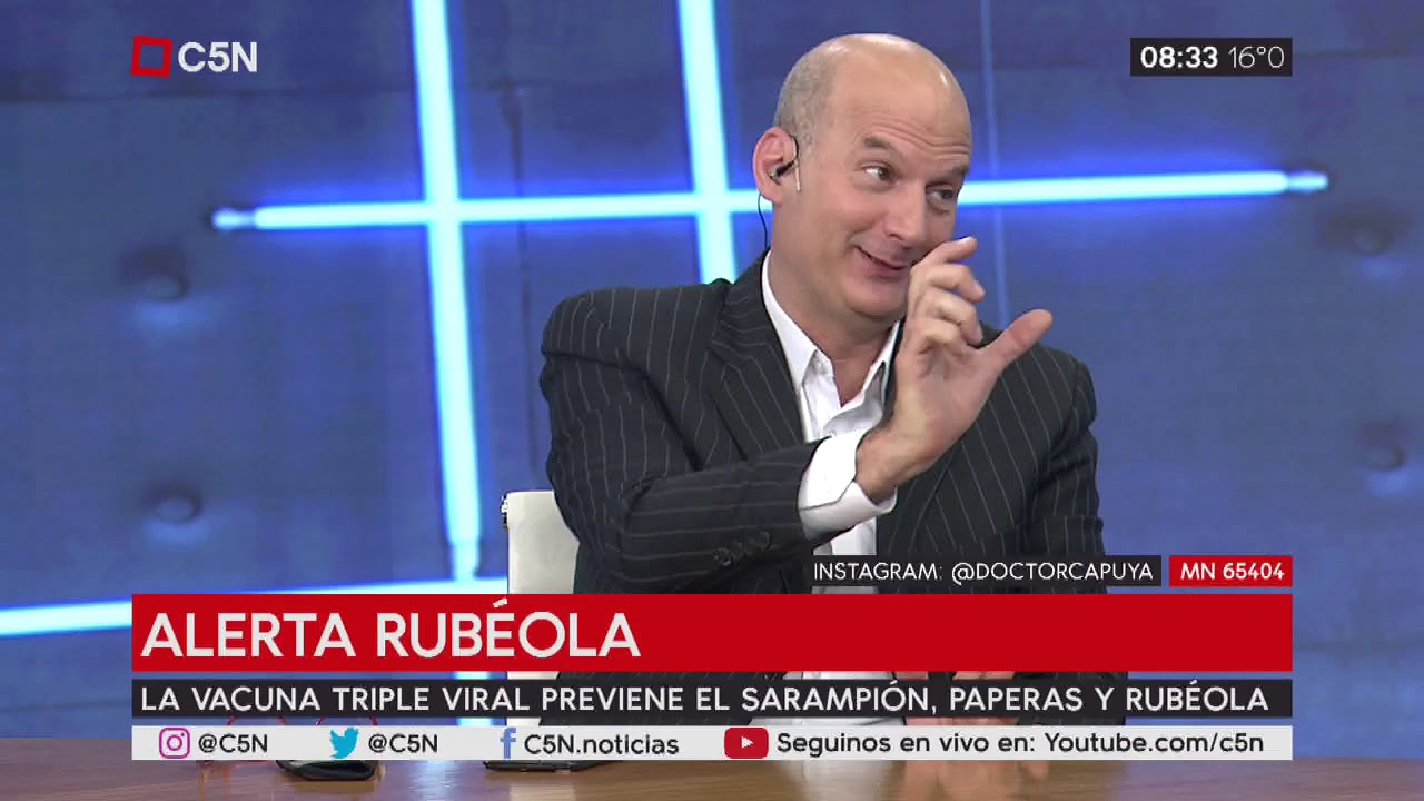 El consultorio del Dr. Capuya: la importancia de la vacuna triple viral