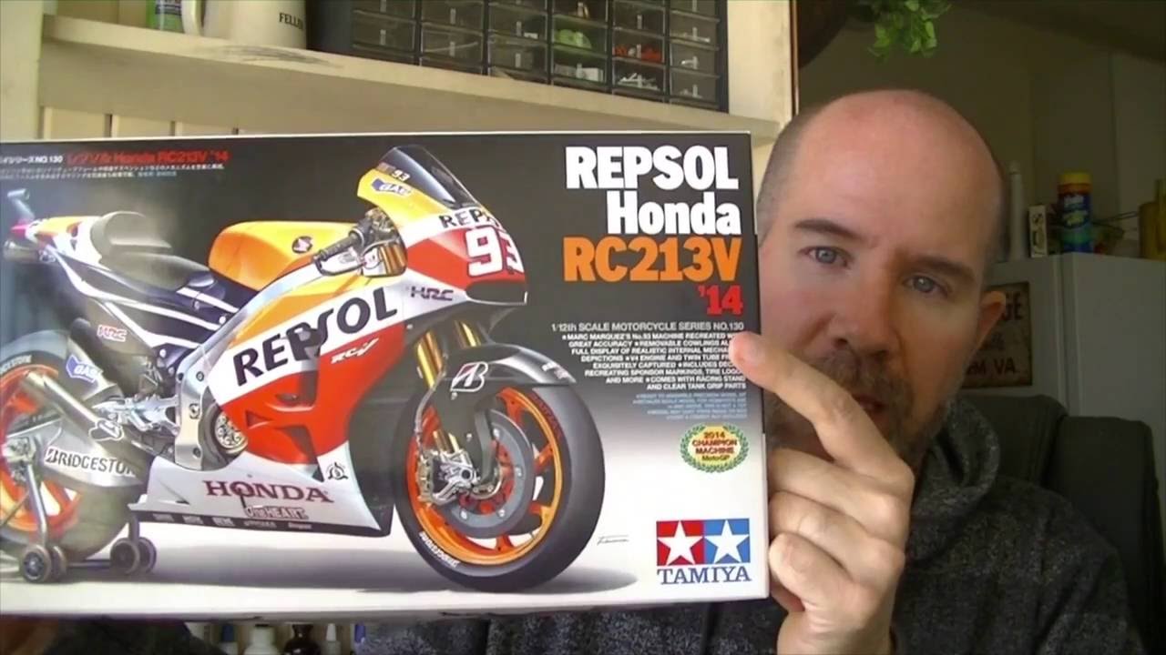 ep114 - tamiya 1/12 repsol honda part 1