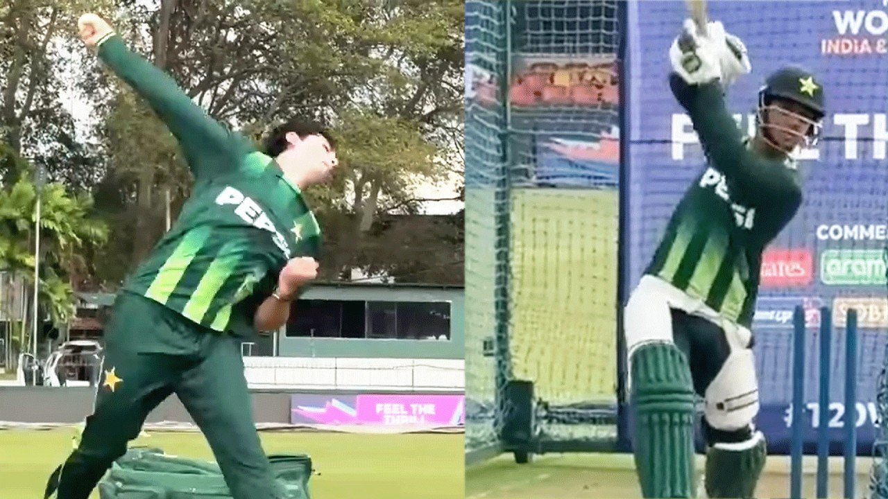 🎥 #T20WorldCup preparations in Colombo for Pakistan 🏏 Focused on our first match of the tournament
