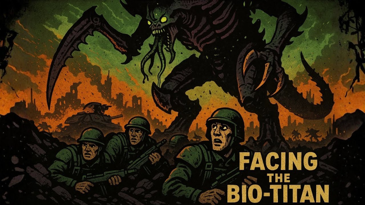 What It’s Like When Your Guardsman Squad Faces a Bio-Titan