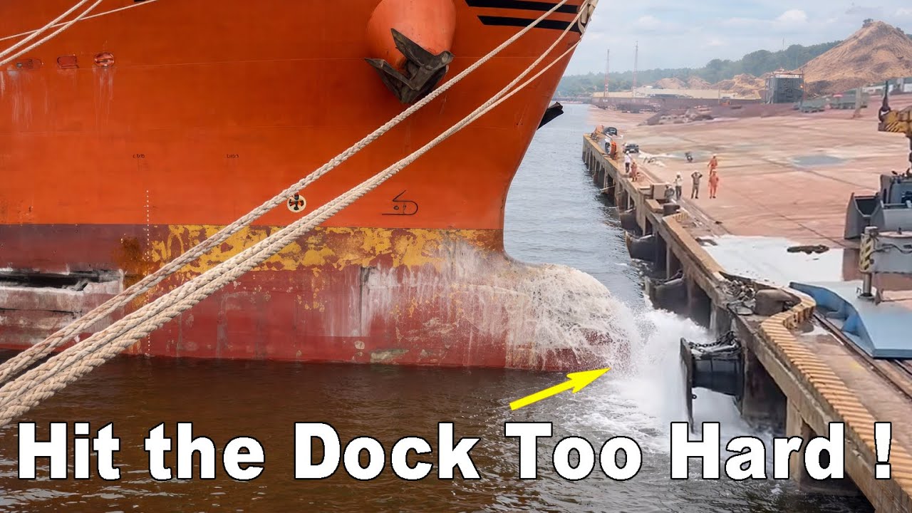 55 Most Terrifying Moments When Boats and Ships Crash Into Docks Caught On Camera
