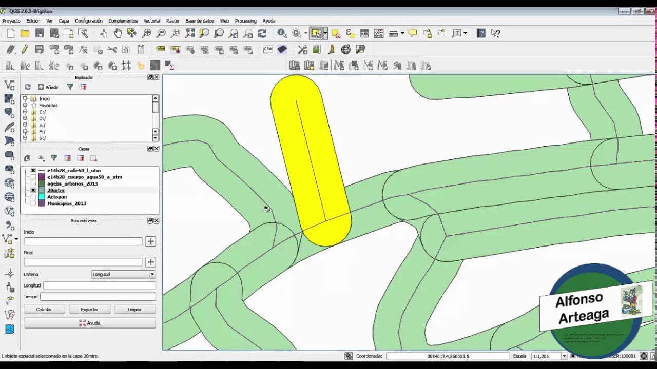 Geoprocesos en qGis ( Clip, Buffer, Merge, Dissolve en QGis)