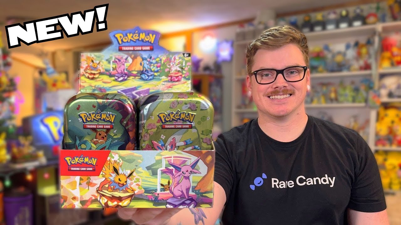 Opening EVERY Pokemon Prismatic Evolutions Mini Tin!
