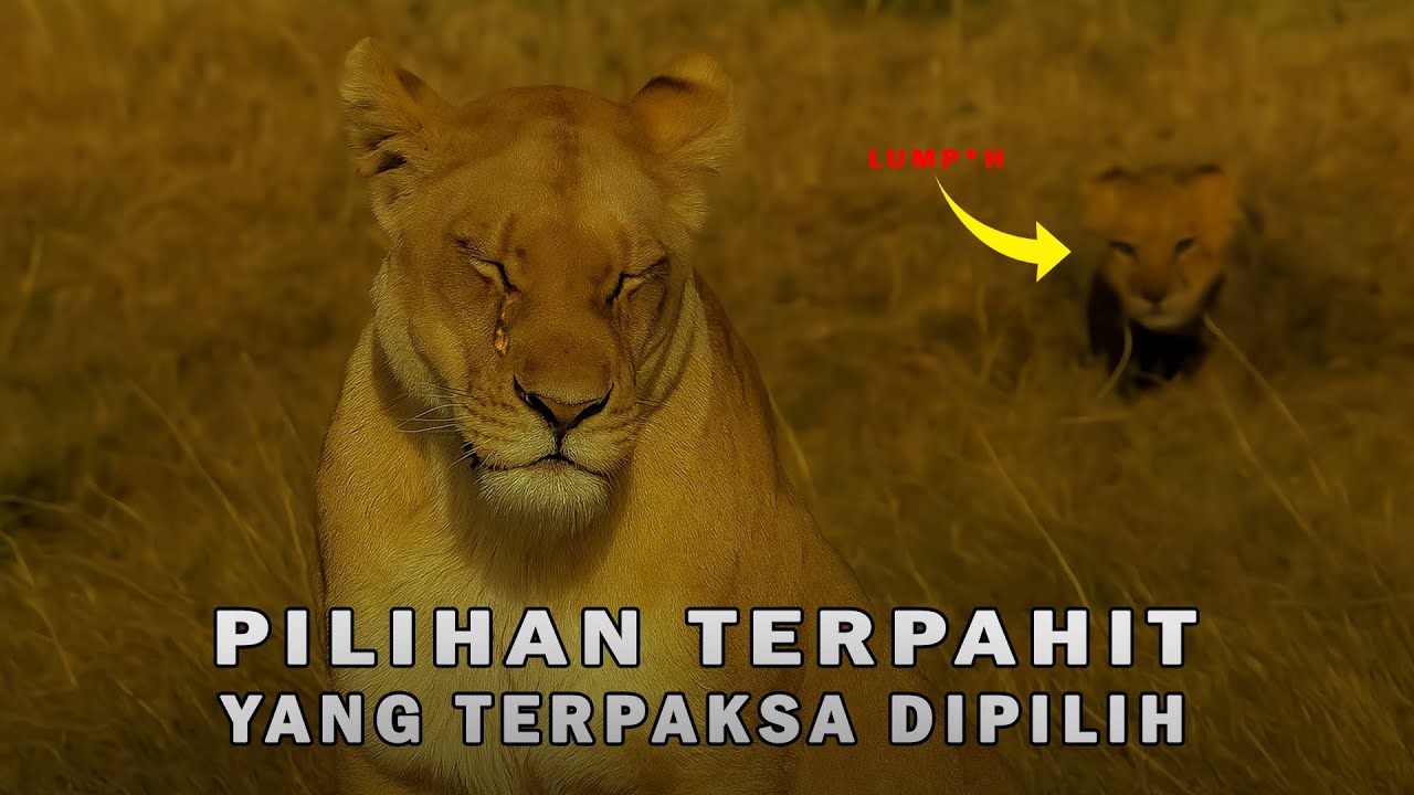 Induk Singa Menangis Saat Terpaksa Meninggalkan Anaknya