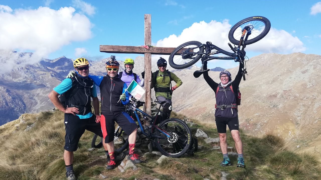 Valchiusella: Cima di Bossola, Monte Lion (cicloalpinismo)