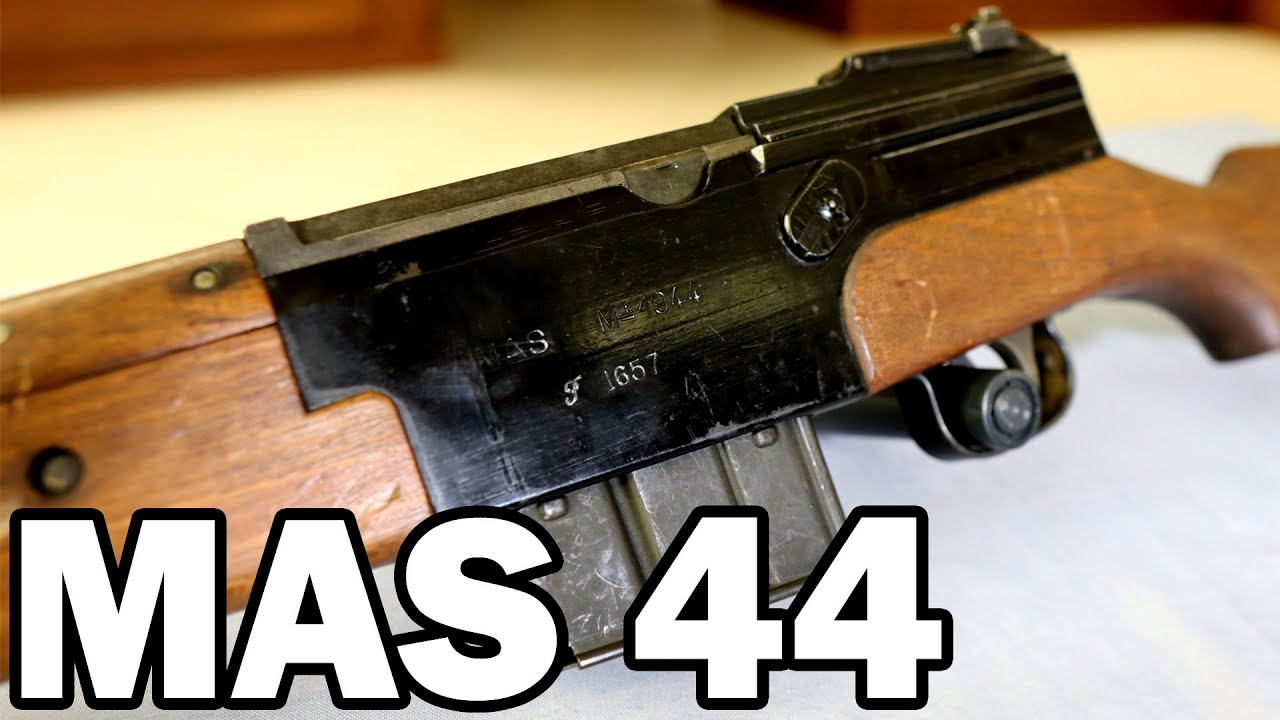 MAS 44 &ndash; Le Fusil Semi-Automatique Arriv&eacute; Trop Tard