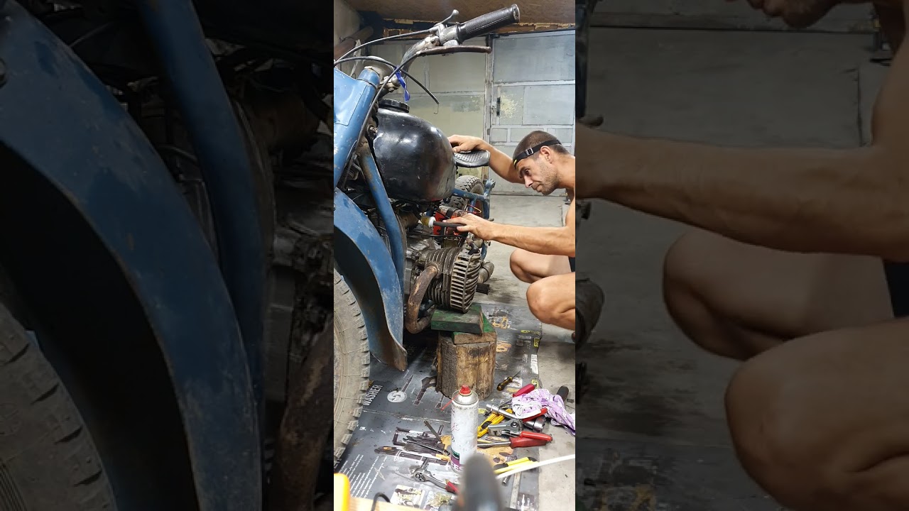К-750 ищем причину стука.