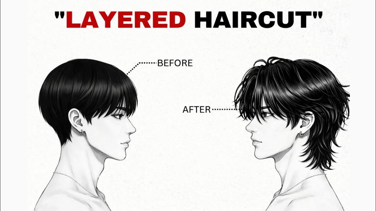 How to Get Layered Haircut in 2026 (full guide) | Long Hair Men