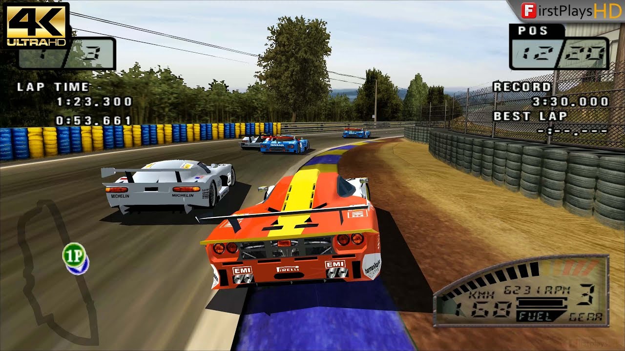 Le Mans 24 Hours (2000) - PC Gameplay 4k 2160p / Win 10